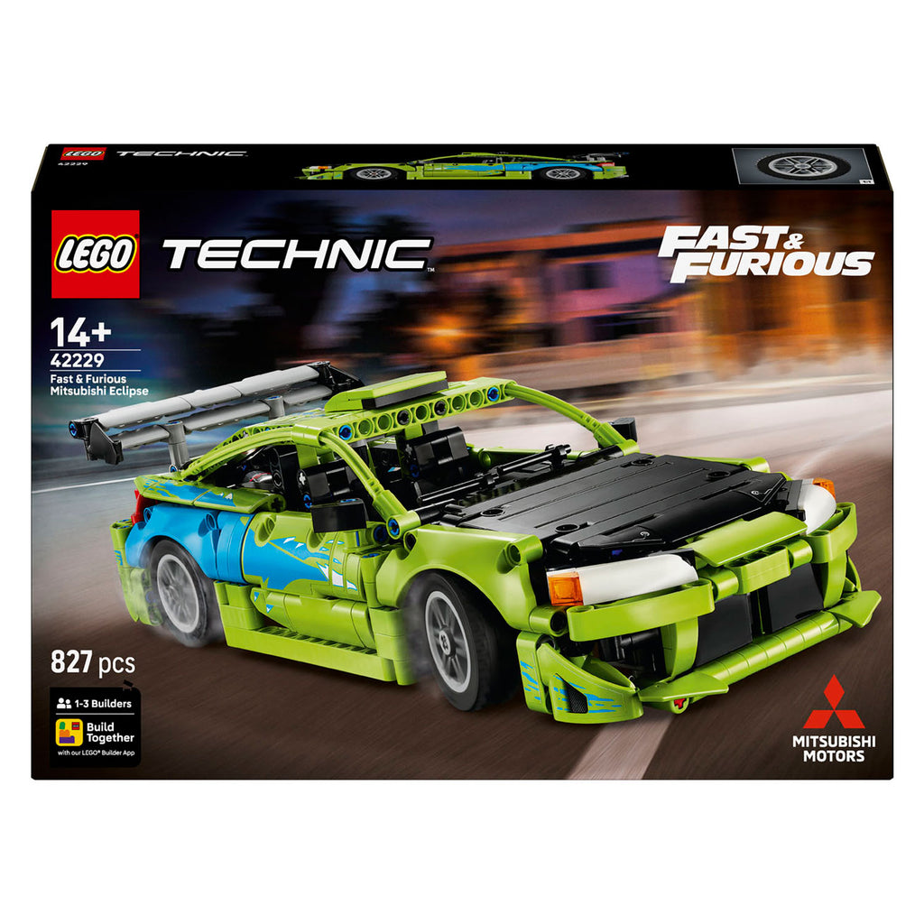Lego technic 42229 fast and furious mitsubishi eclipse auto