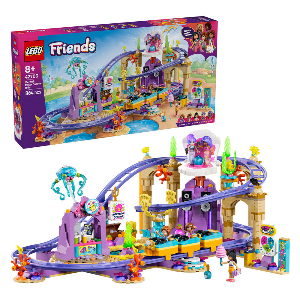Lego friends 42703 zeemeerminnenachtbaan
