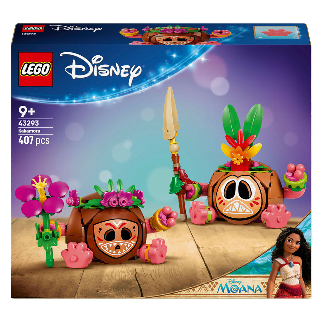 Lego disney vaiana kakamora bouwbaar kokosnoot speelgoed voor kinderen 43293
