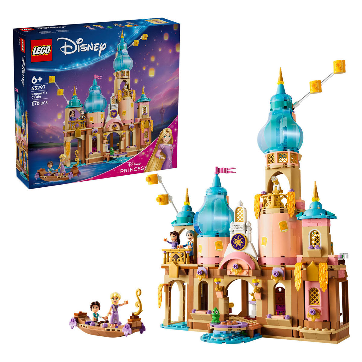 Lego disney princess 43297 rapunzels kasteel