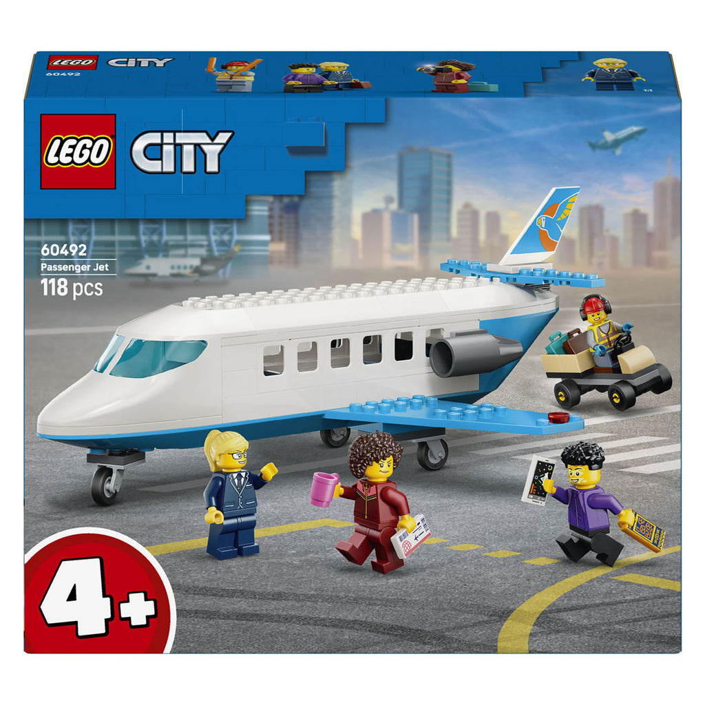 Lego city 60492 passagiersvliegtuig