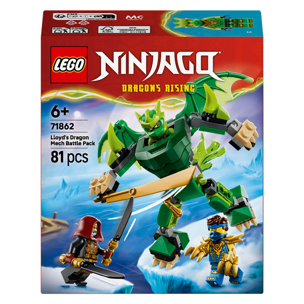 Aqua doodle lego ninjago 71862 lloyds drakenmecha strijdpakket