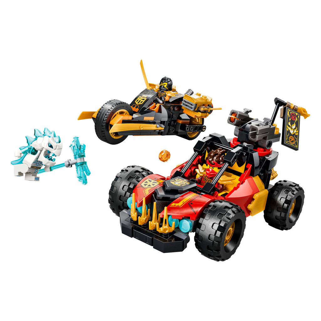 Lego ninjago kai en cole's combivoertuigen