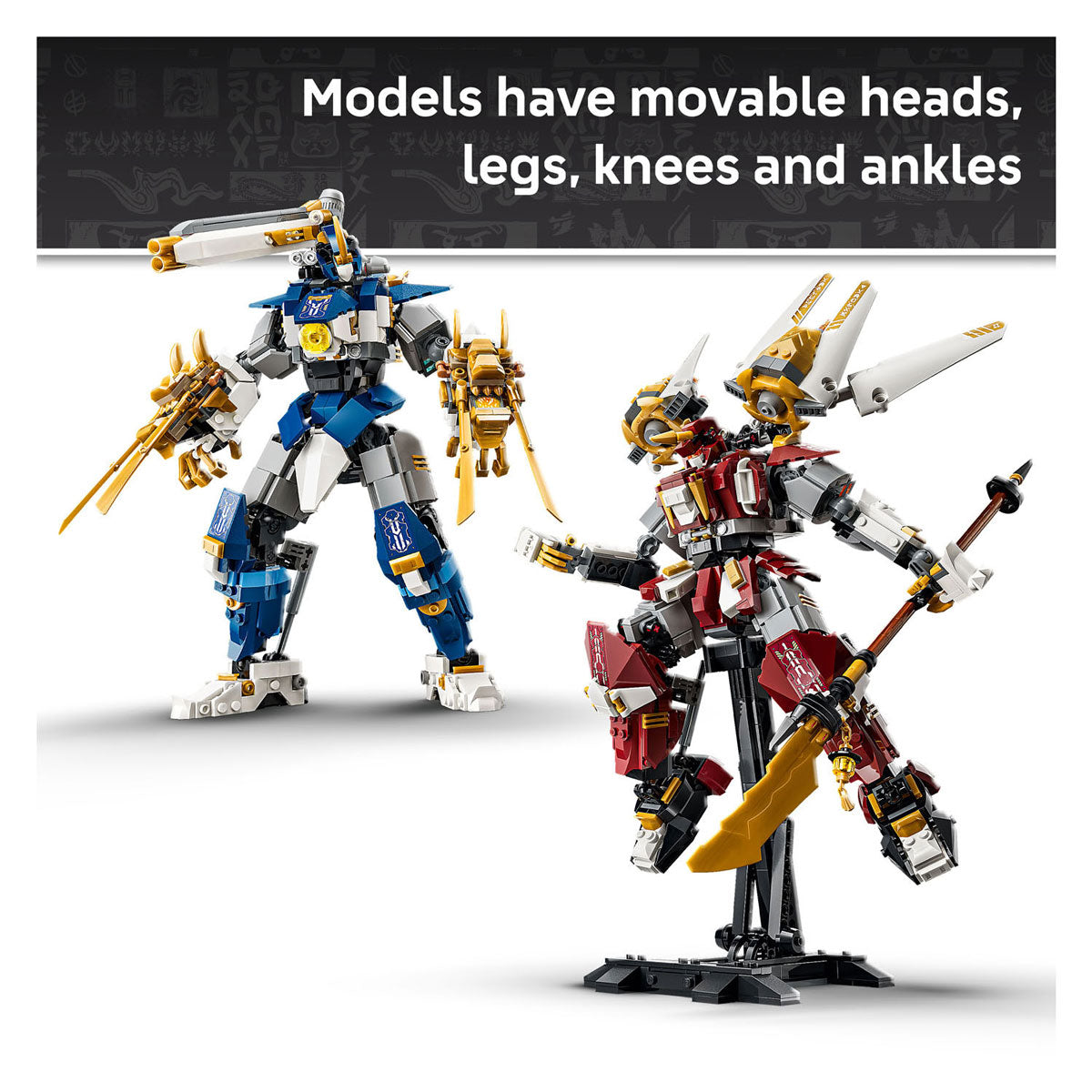 Lego ninjago 71870 de twee torenhoge mecha