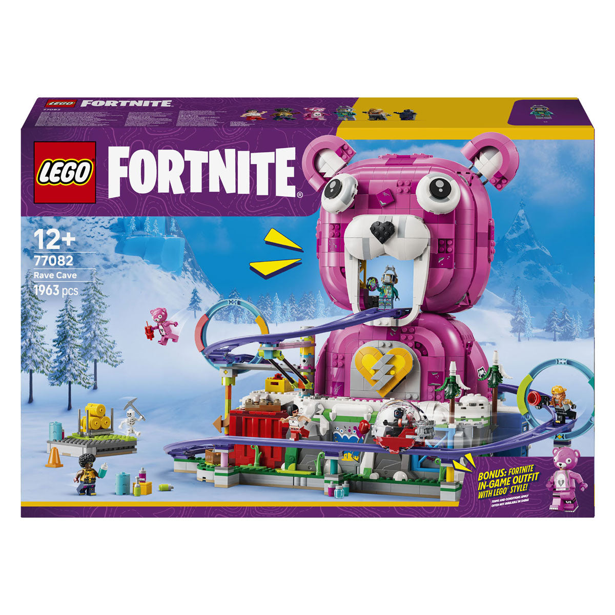 Lego fortnite 77082 rave cave
