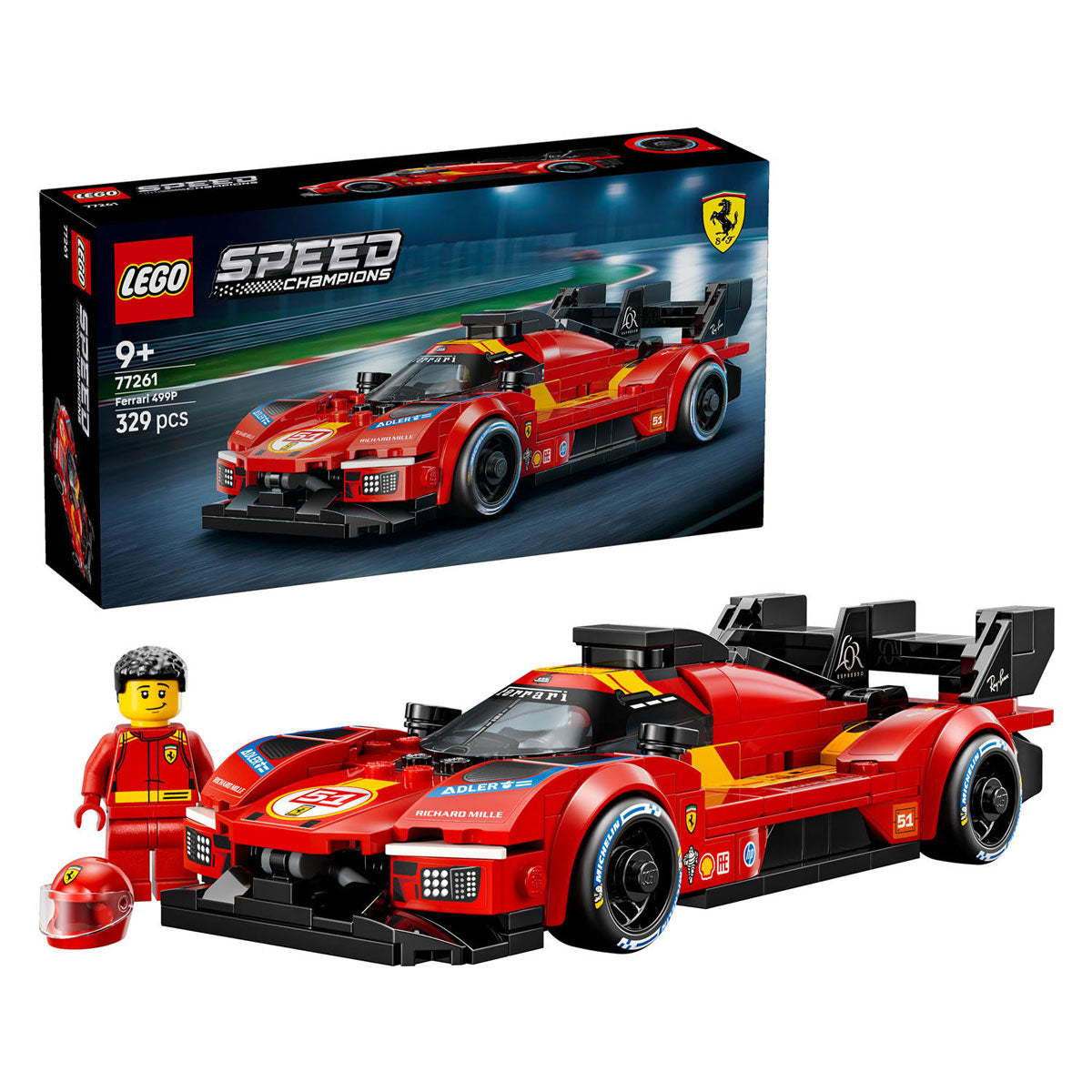 Lego speed champions 77261 ferrari 499p