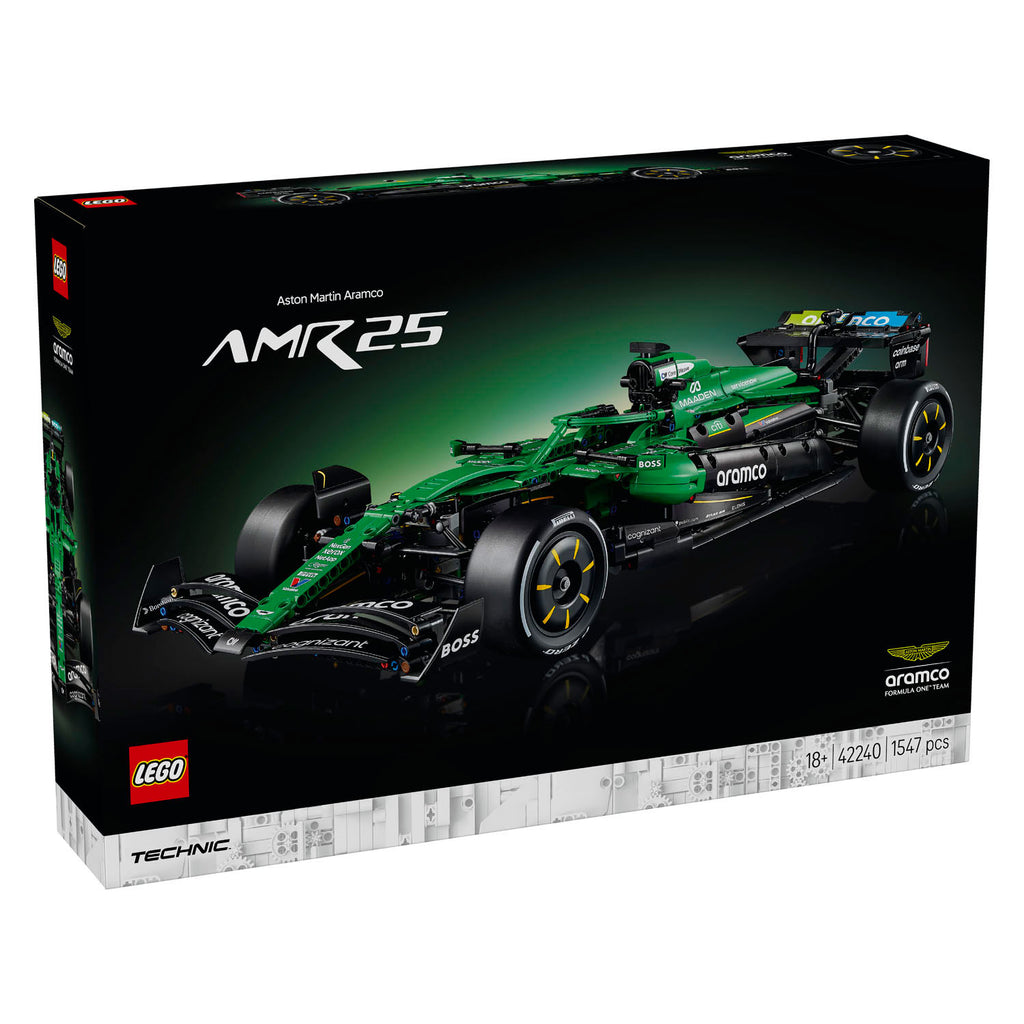 Lego technic aston martin aramco amr25 f1 auto