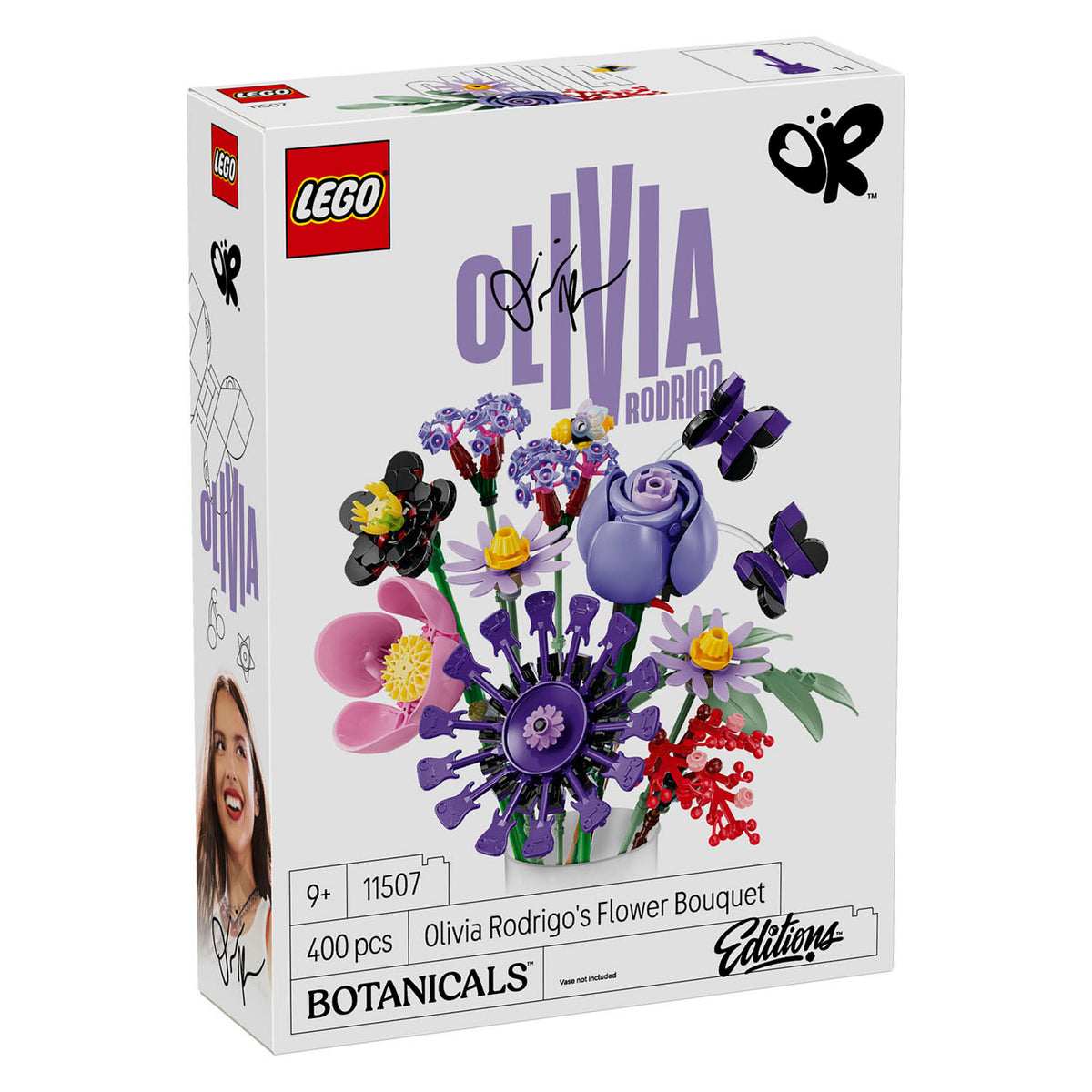 Lego botanicals olivia rodrigo's bloemenboeket