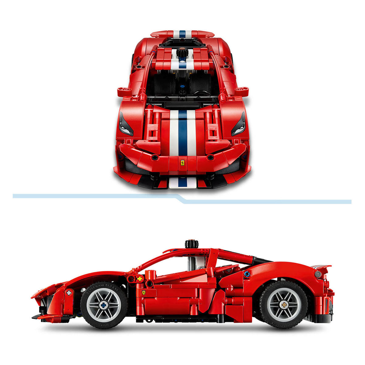 Lego technic ferrari 488 pista auto
