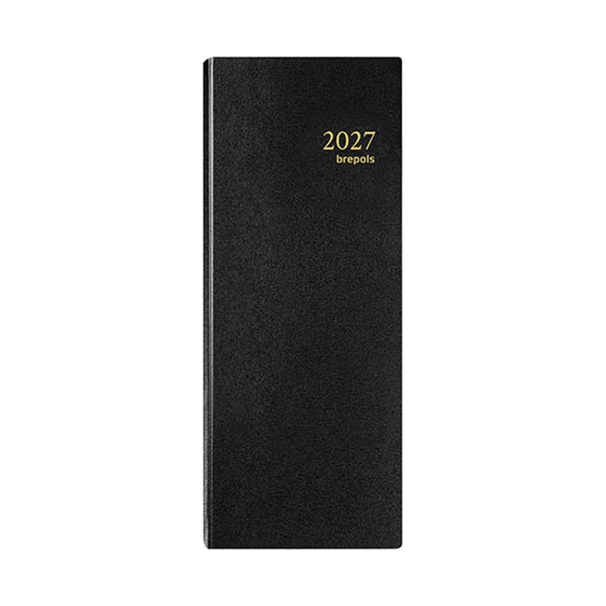 Brepols bureauagenda saturnus week 2027 lima zwart 13x21cm