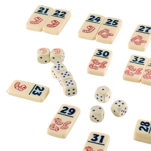999 Games 999 Games Earthworm Dice Game (Holländisch, 2-7 Spieler, 20 Minuten, ab 8 Jahren)