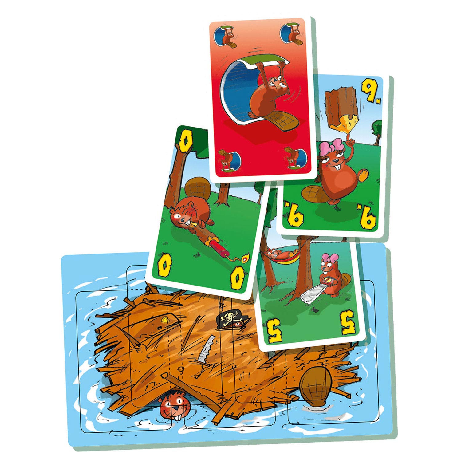 999Games 999 Games Biber-Clan-Kartenspiel