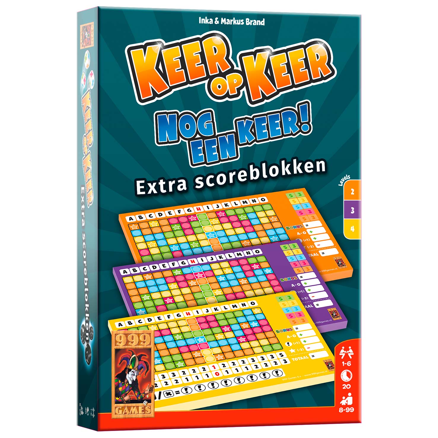 999Games: 999 Spiele immer wieder, Punkteblöcke, zusätzliche Level 2, 3 und 4