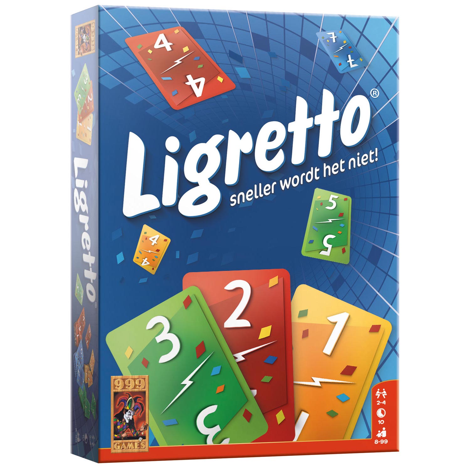 999-Games Ligretto blau - Kartenspiel