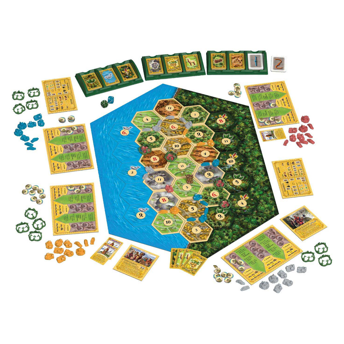999games 999 games catan - de opkomst van de inca's bordspel