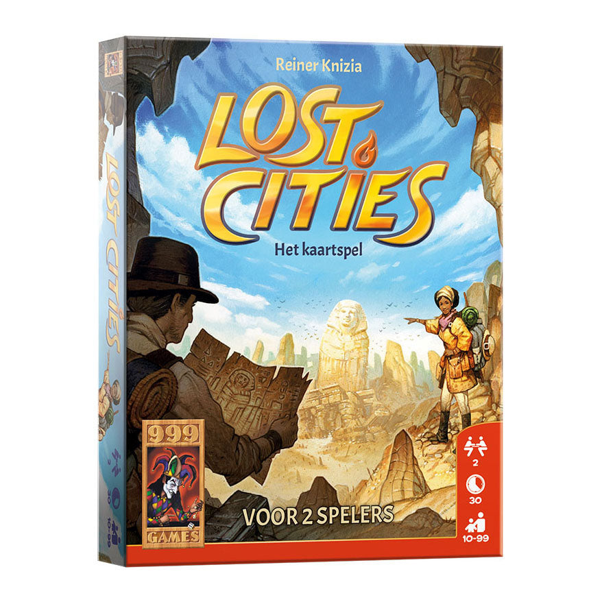 999games 999 games lost cities: het kaartspel