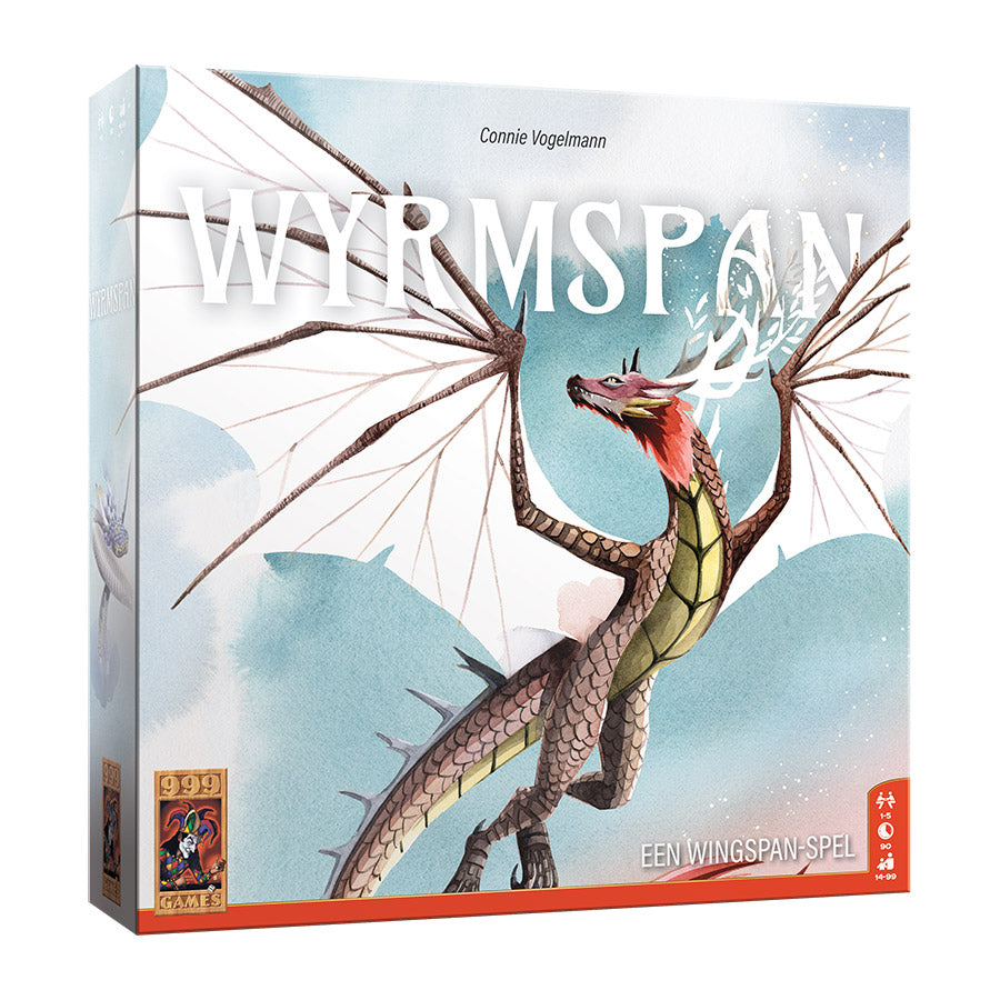 999 Games Wyrmspan Brettspiel (Niederländisch, 1-5 Spieler, 90 Minuten, ab 14 Jahren)