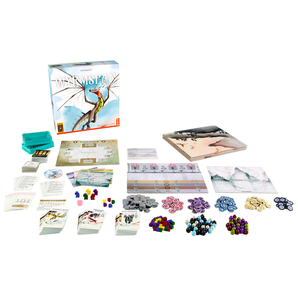 999 Games Wyrmspan Brettspiel (Niederländisch, 1-5 Spieler, 90 Minuten, ab 14 Jahren)