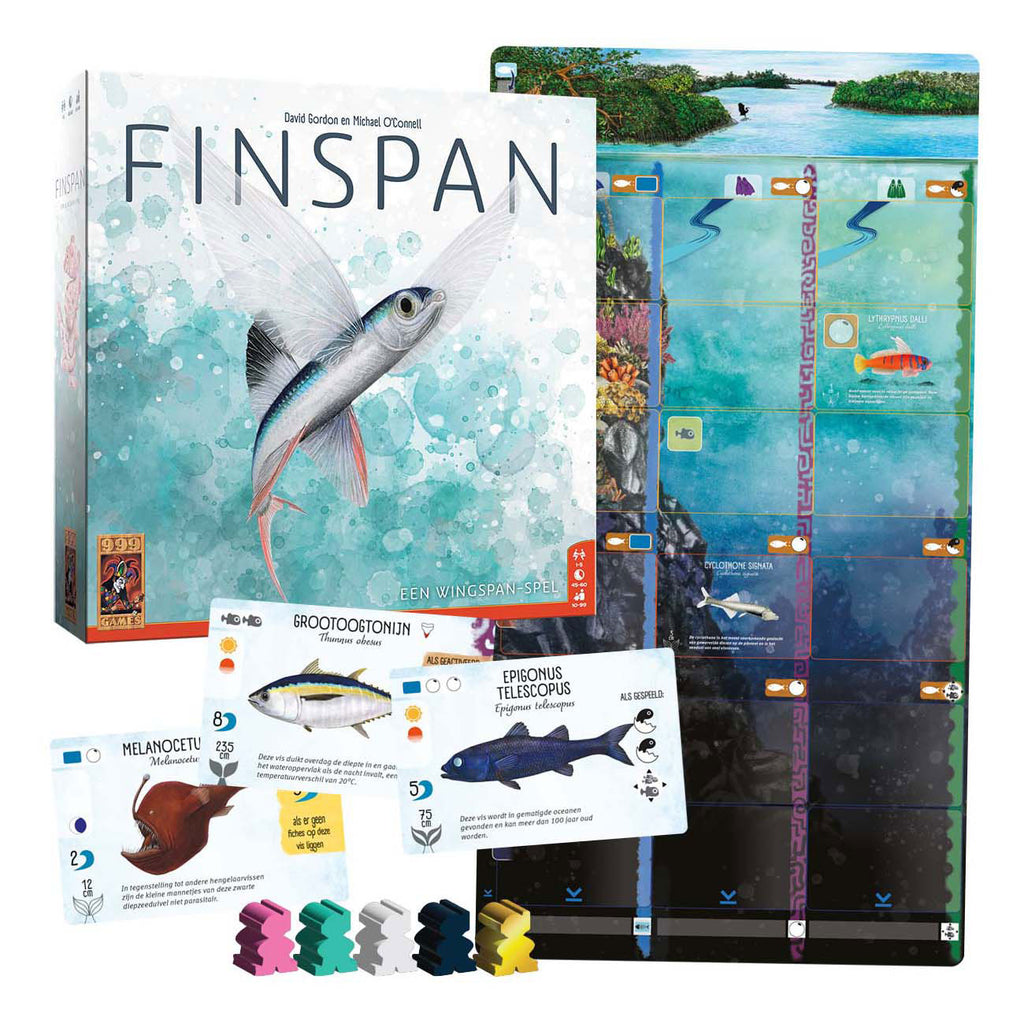 999games 999 games finspan bordspel (nederlands, 1 - 5 spelers, 60 minuten, vanaf 10 jaar)