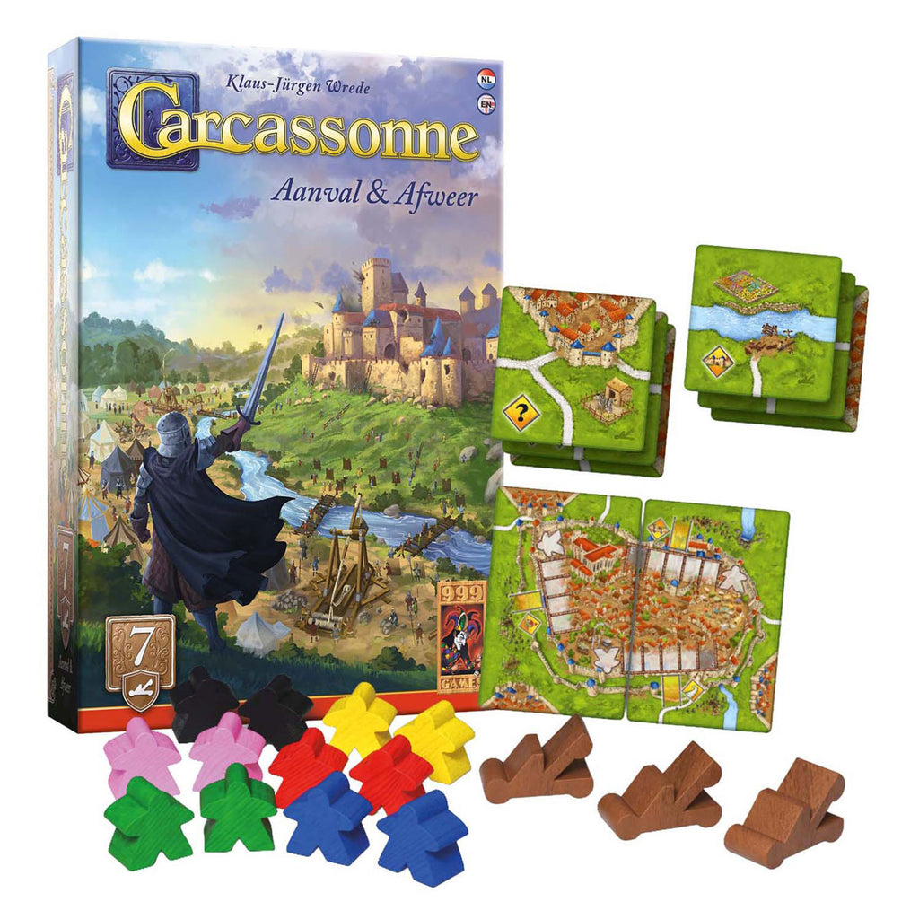 999Games 999 Games Carcassonne Angriff Verteidigung Erweiterung