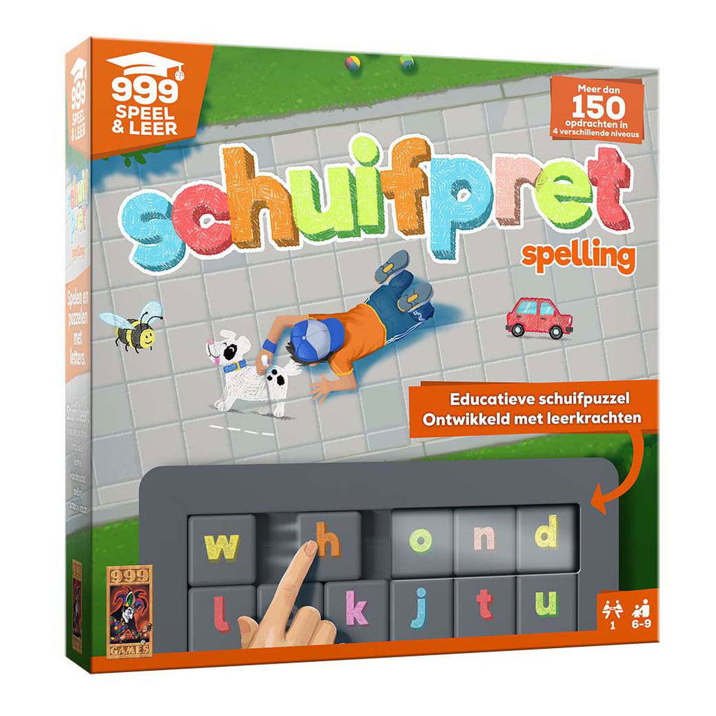 999games Schiebespiel mit Rechtschreibspaß | 2 Stück