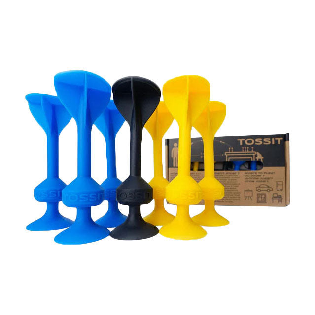 999games 999 games tossit - starter pack - blauw-geel