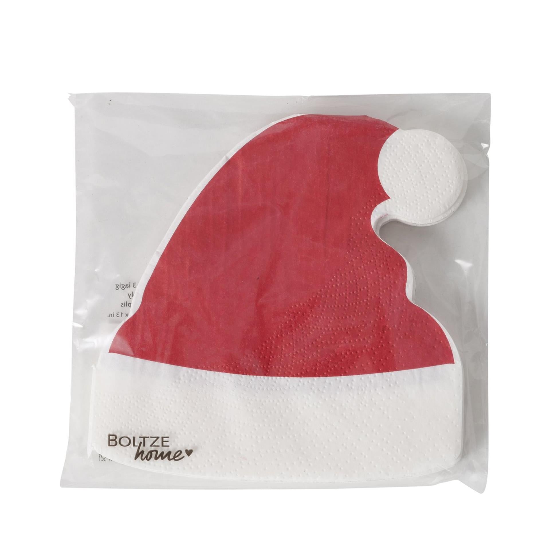 Boltze home servetten kerstmuts 12-dlg.
