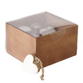 Boltze home hanger hart inami mangohout 5x5cm