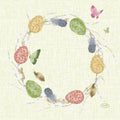 Duni servetten joyful spring 33x33cm