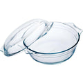 Arcuisine ovenschaal met deksel rond 24x20x10cm 2,1l