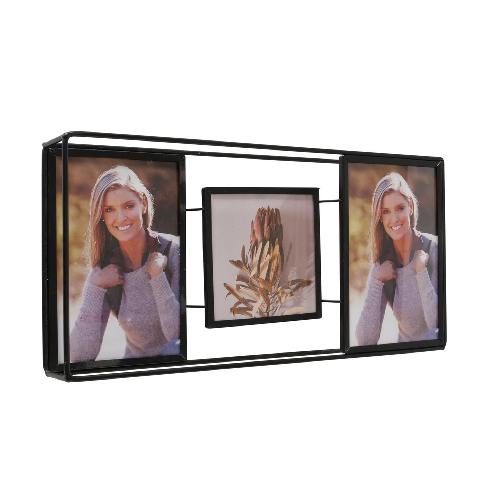 Boltze home fotolijst sophie h16cm ijzer zwart staand- en wandframe