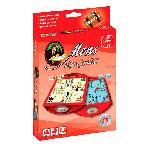 Jumbo mens erger je niet travel bordspel