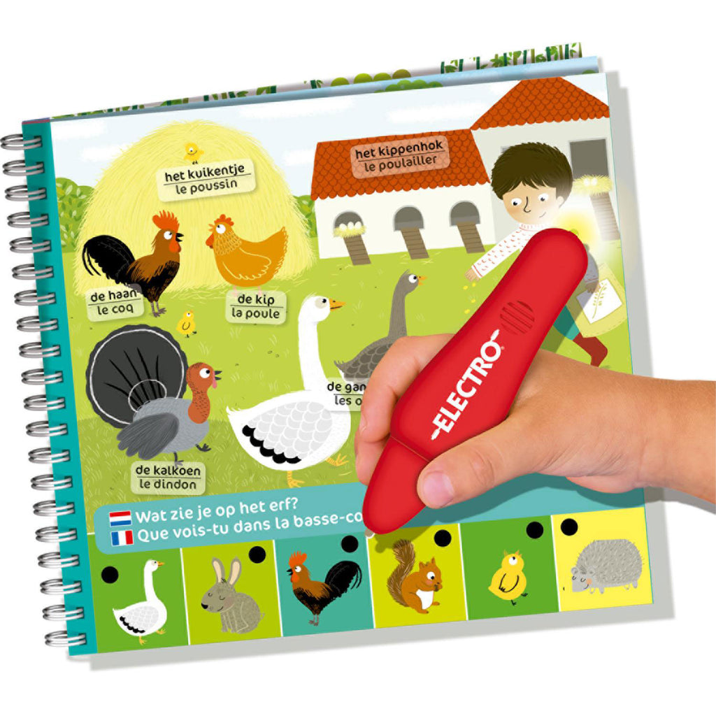 Electro jumbo wonderpen mini boerderij educatief spel