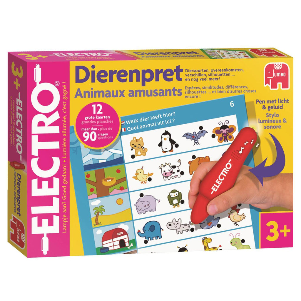 Electro jumbo wonderpen dierenpret educatief spel