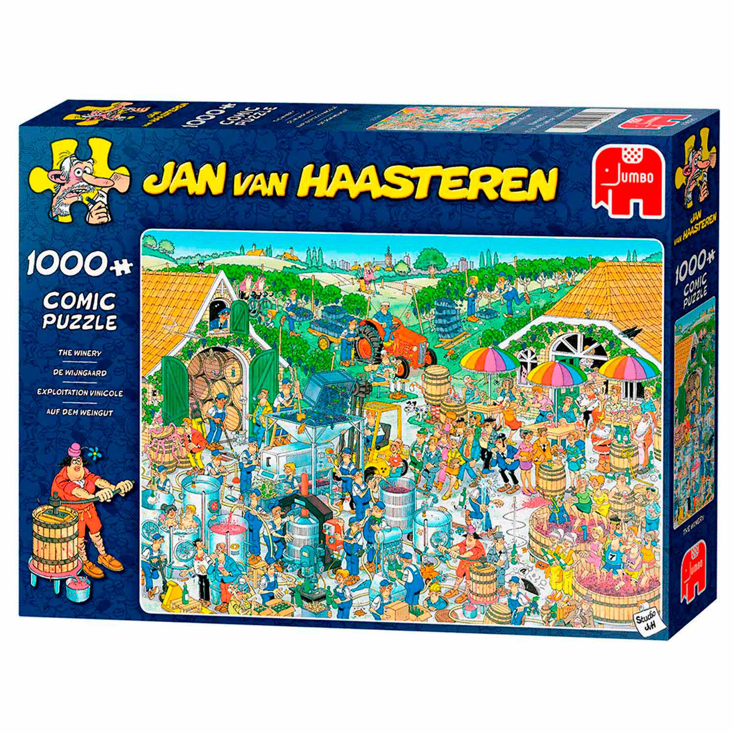 Jan Van Haasteren Pluzzle – Das Weingut, 1000.