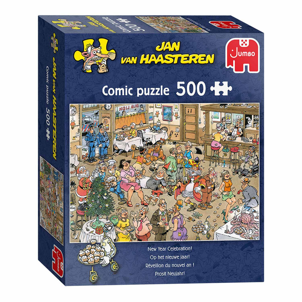 Jumbo-Puzzle Weihnachtsgetränke, 500 Teile.