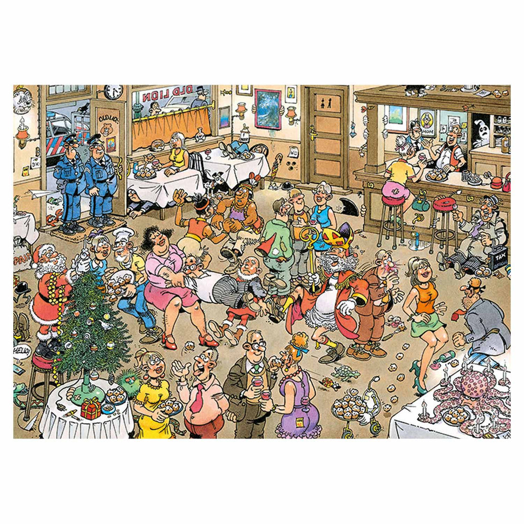 Jumbo-Puzzle Weihnachtsgetränke, 500 Teile.