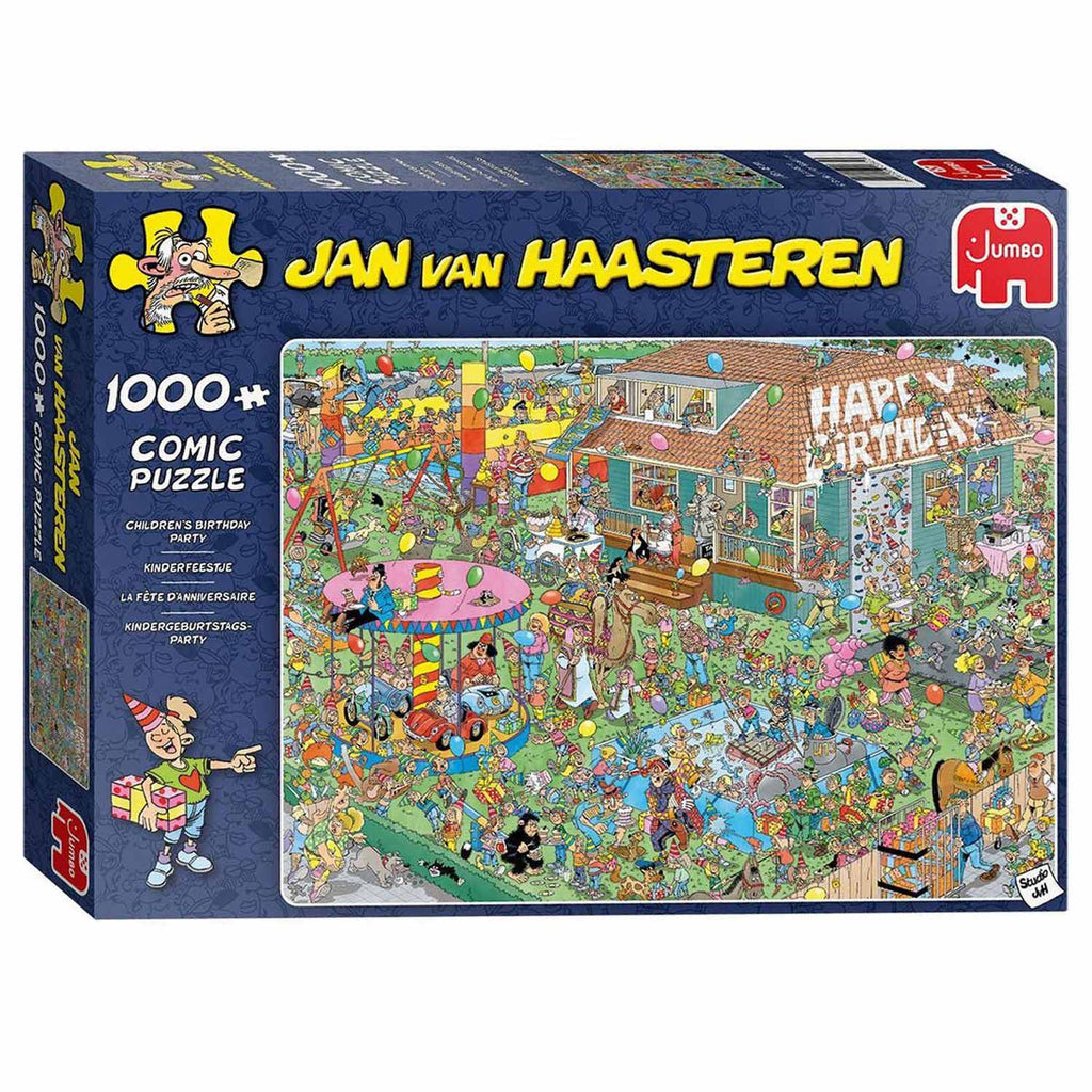 Jan Van Haasteren Puzzle - Geburtstagsfeier, 1000 Teile.