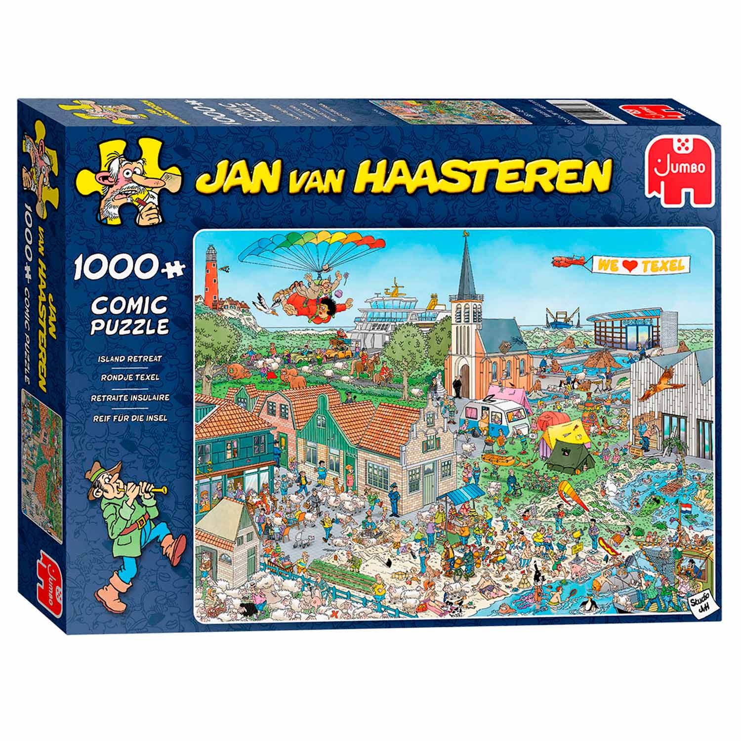 Jan Van Haasteren Puzzle - Texel, 1000 Teile.