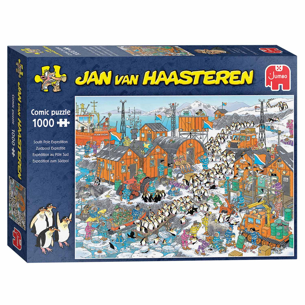 Jumbo jan van haasteren legpuzzel - zuidpool, 1000st.