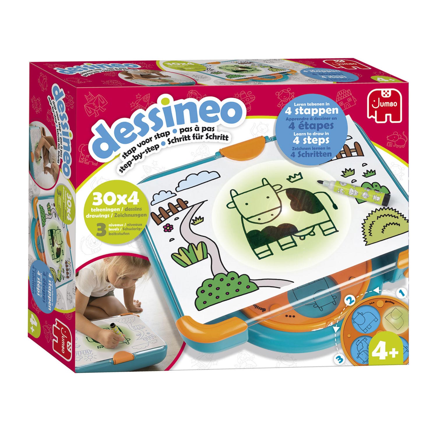 Jumbo-Dessine-Zeichnungszeichnungsprojektor