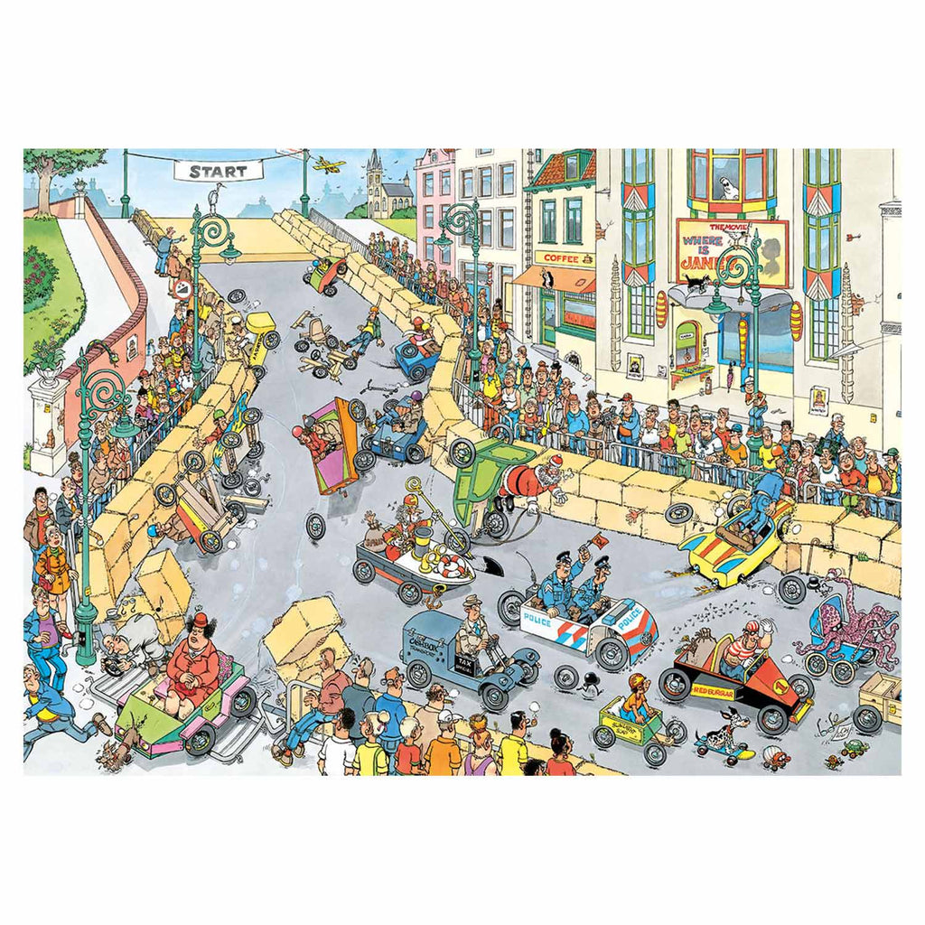 Jan Van Haasteren Pluzzle – Das Seifenkastenrennen, 1000.