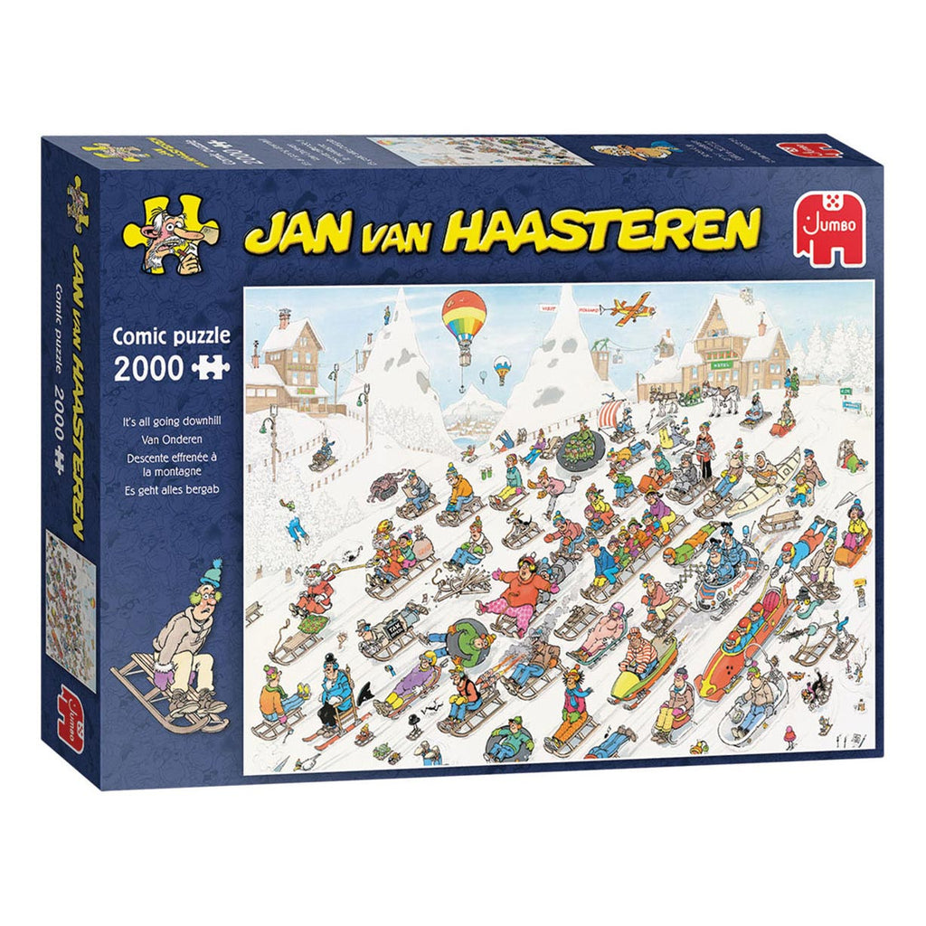 Jumbo Jan van Haasteren – von unten!, 2000 Stück.