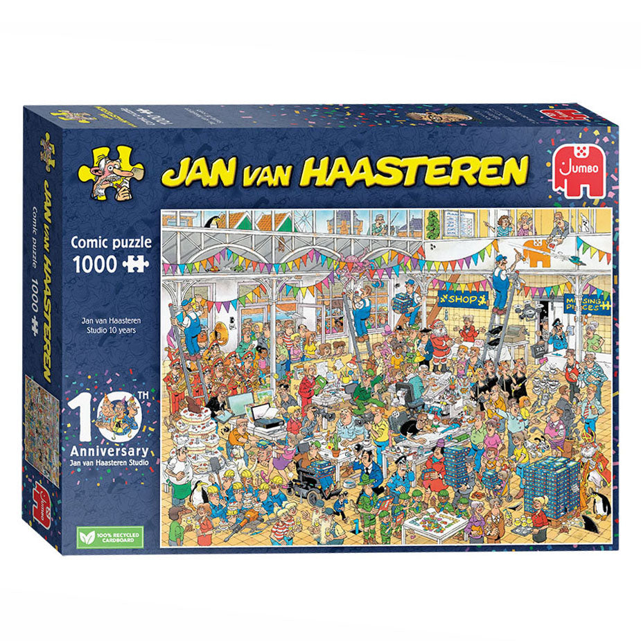 Jan Van Haasteren Puzzle – 10 Jahre Studio