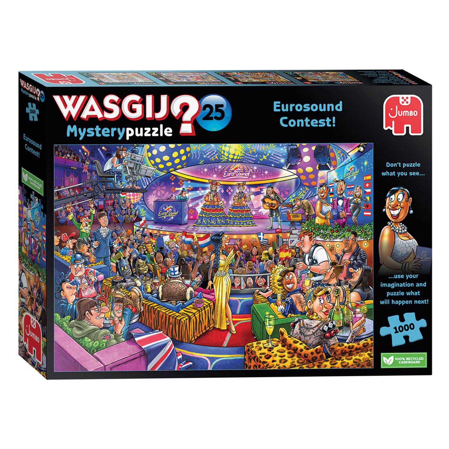 War Soße Mystery 25 - Euround -Wettbewerb! Puzzle, 1000 Teile.