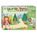 Jumbo goula legpuzzel xxl roodkapje, 30st.