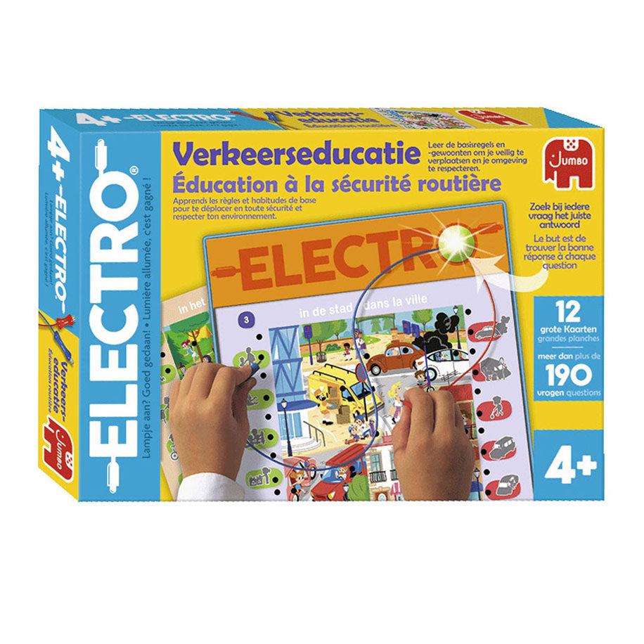 Jumbo-Elektro-Verkehrserziehungsspiel
