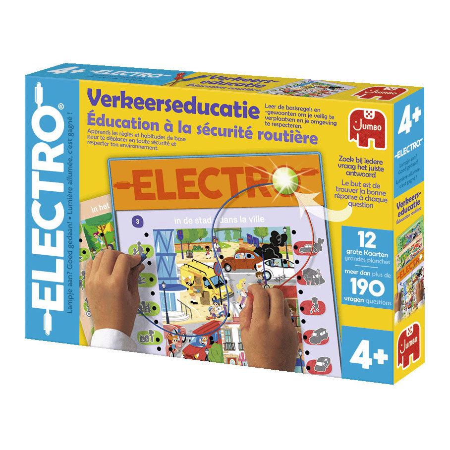 Jumbo-Elektro-Verkehrserziehungsspiel