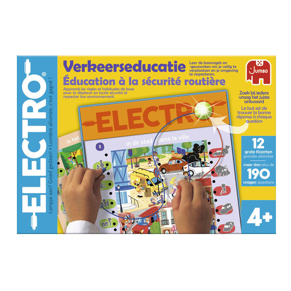 Jumbo-Elektro-Verkehrserziehungsspiel