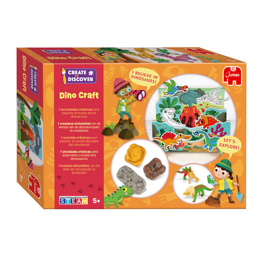 Jumbo Create Discover Dino Bastelset